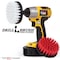 Drillbrush Cleaning Supplies - Drill Brush - Grout Cleaner - Soft White / Stiff 4in-S-RW-QC-DB - alternate 3